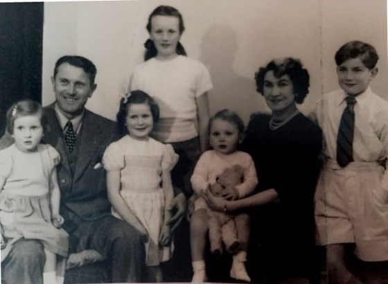 Armstrong Family around 1952