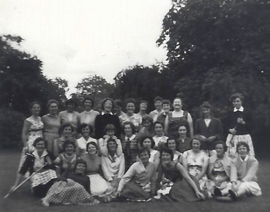 School leaving party 1958