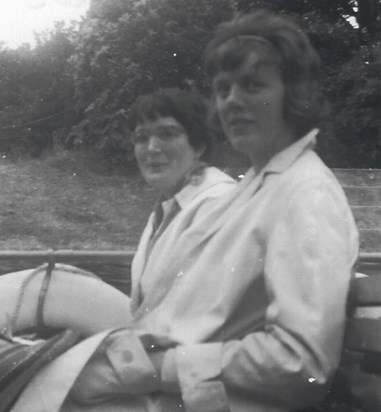 Willa and Jenny, June 1961