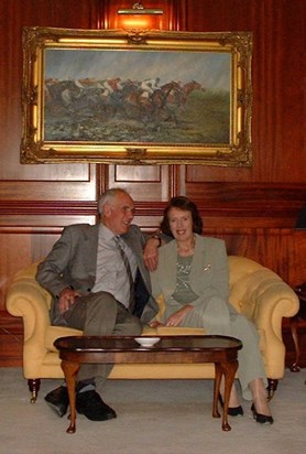 John and Jenny, April 2001