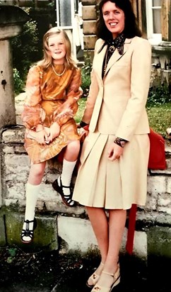 Jutta and Jenny at the wedding of Gordon and Jose, July 1978