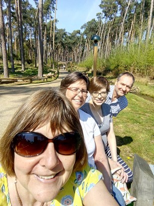 Center Parcs April 2019 with Anthony  and Pauline's family