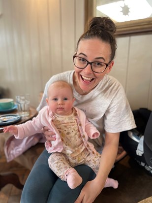 Beautiful Mama and daughter.