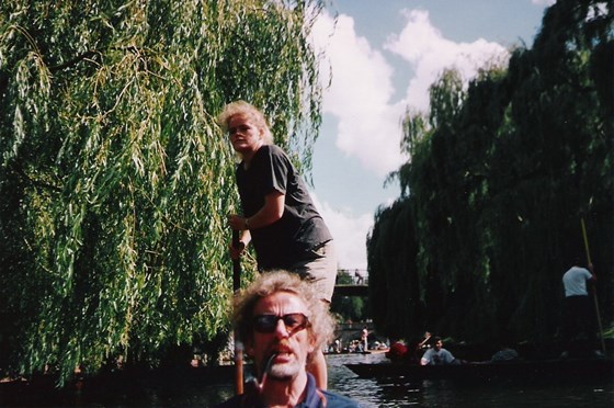 Punting with a man's head