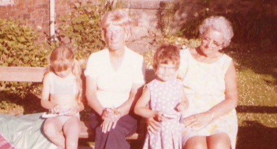 With Nana, Nanny and Louise