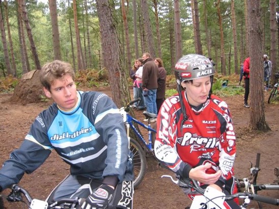 Ben and Joey at Chicksands 2004
