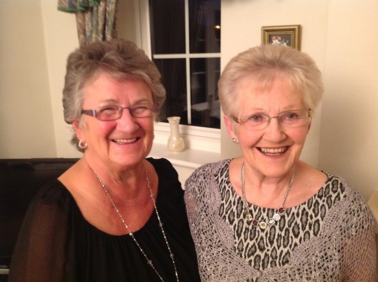 Doris and sister Lillian