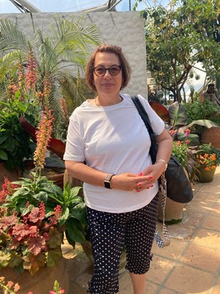 Karen at the Eden Project