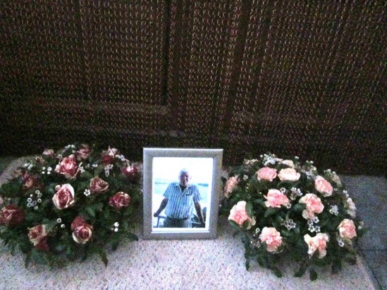 My thoughts are with you today and these are my flowers for you - one for the Hospice where I went today and one for you in our Conservatory. Together in the same old way would be my dearest wish today.  My heart will always be yours xxx