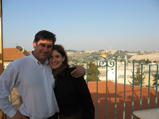 marek and saba, jerusalem 2009