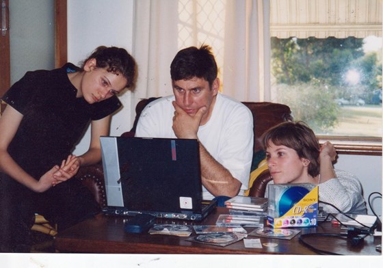 Marek, Saba and Ania 2004