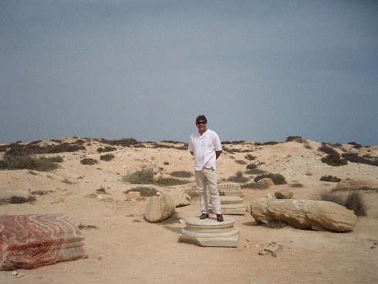 Marek - well protected historical site Zarzis Tunisia 2012