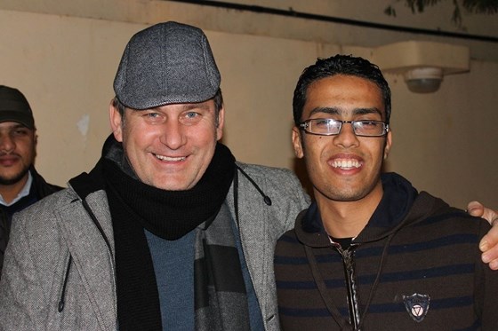 Marek and Younis Libya Jan 2012