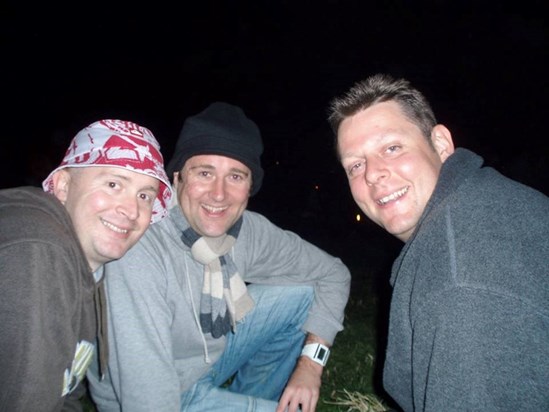 Glastonbury with Chris & Lee