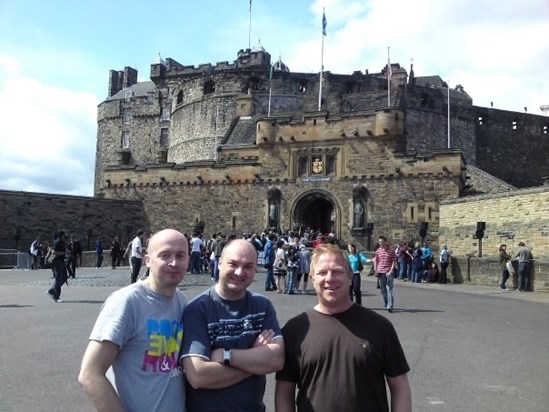 Edinburgh with Jez & Paul