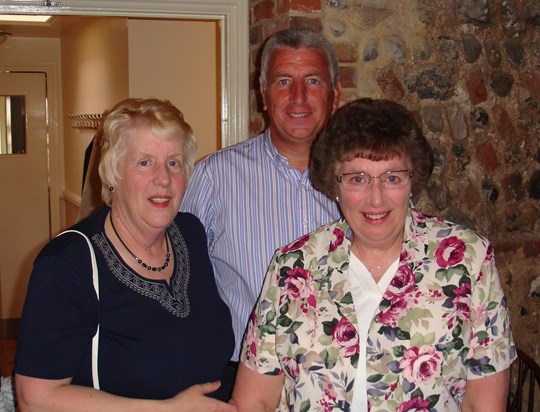 Sheila, Bernard and Lesley