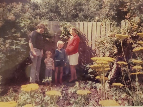 Debden 1973 with Dad's mother
