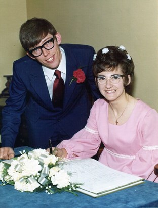 Wedding 1972 Welling, Kent