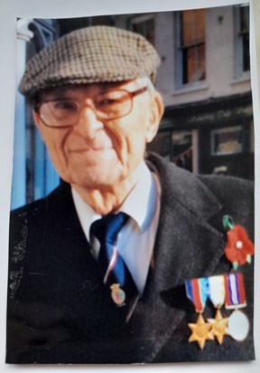 Eric with Medals