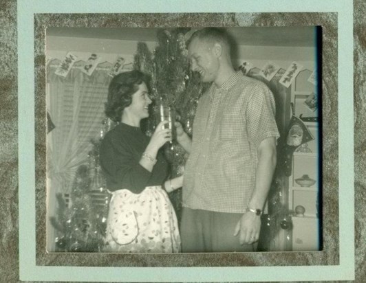 Glory and Phils first christmas 1959