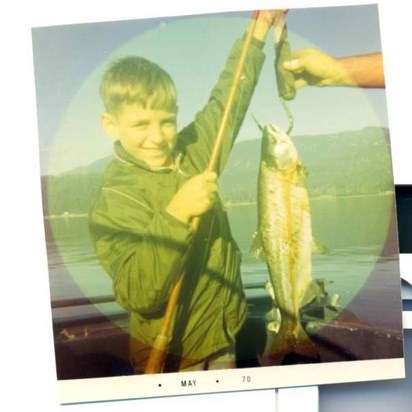 young steve fishing