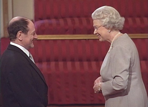Mick Having A Joke With The Queen