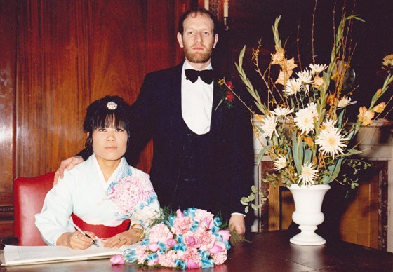 Miyoko and Mick's wedding
