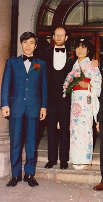 Mick and Miyoko's wedding with Hirokazu Kanazawa