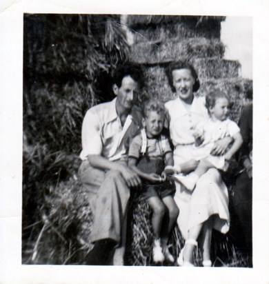 Mick and Pat with parents Vera and Joe