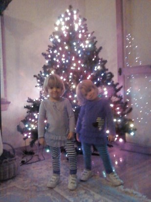My girls' last Christmas 