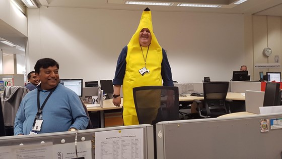 A large banana...