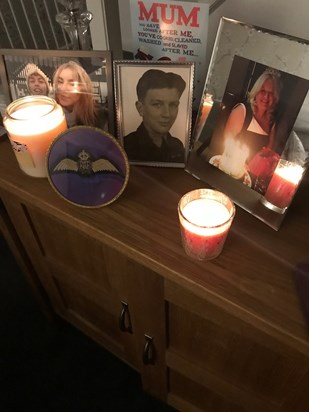 We love you darling xxx A candle will always burn for you