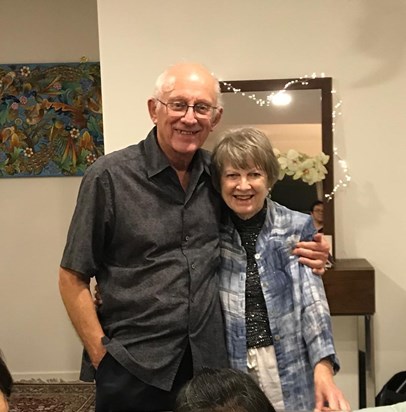 Mum and Dad, Christmas Eve, Singapore 2019