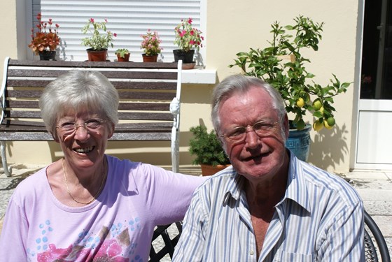 Colin & Jeanette in France