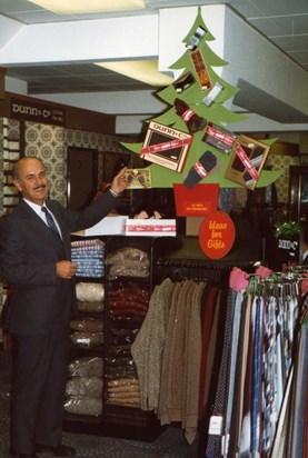 c. 1983 in Dunn & Co., where Dad was the Manager for many years