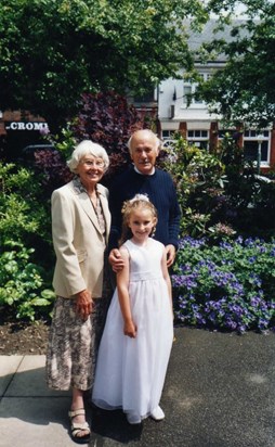 Granny & Grandad with Ophelia c. 1998