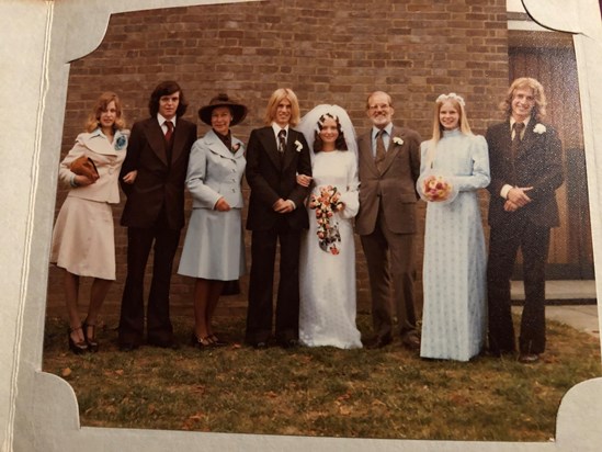 a family wedding 1975?