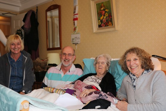 Catching up with Jenny, Keith and Sheila from Chapel Close