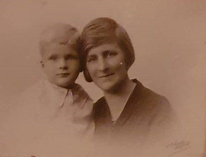 Stan with his ma