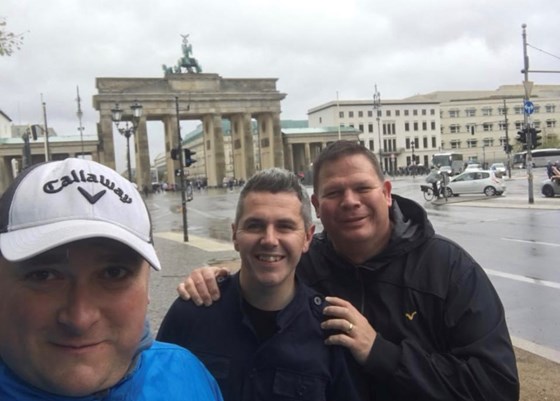 Berlin Oct 2017 with Big Stevie & Dicko