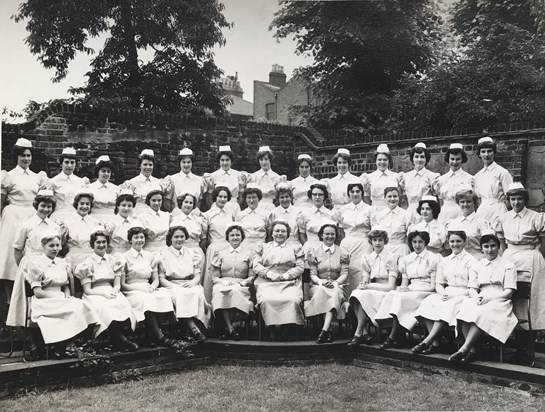 PTS Tredegar House 1961 (Jane is 2nd left in front row)