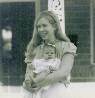 Mom and Clare, Mothers day 1981