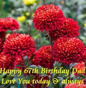 Happy 67th Birthday Daddy