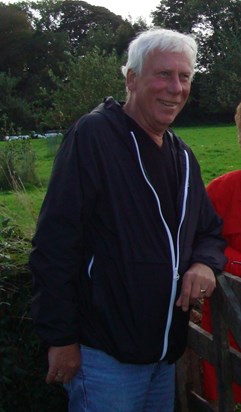Mick in Cornwall, looking so well and relaxed.