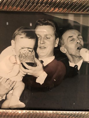 My first beer with my dad ?? Photo added by Paul Cooper