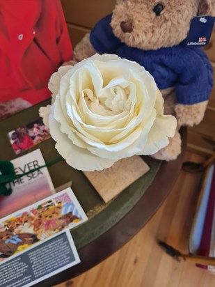 Hello Mum, thought you like this Rose xx