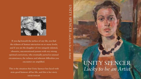 Unity Spencer's Book. Lucky To be an Artist
