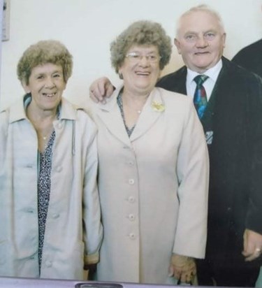 Maureen Webster, Jean Morley, Brian Morley.