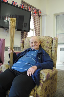 Dad Olympic Torch 02.06.2012