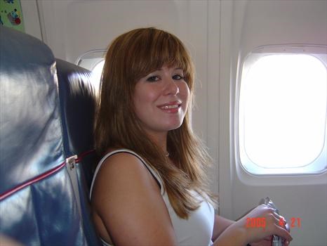On our plane trip to Hawaii 2005